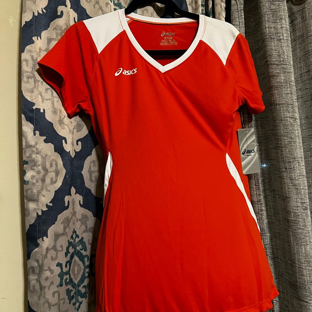 Orange ASICS Jersey